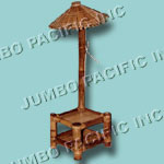 Bamboo stand lampshade